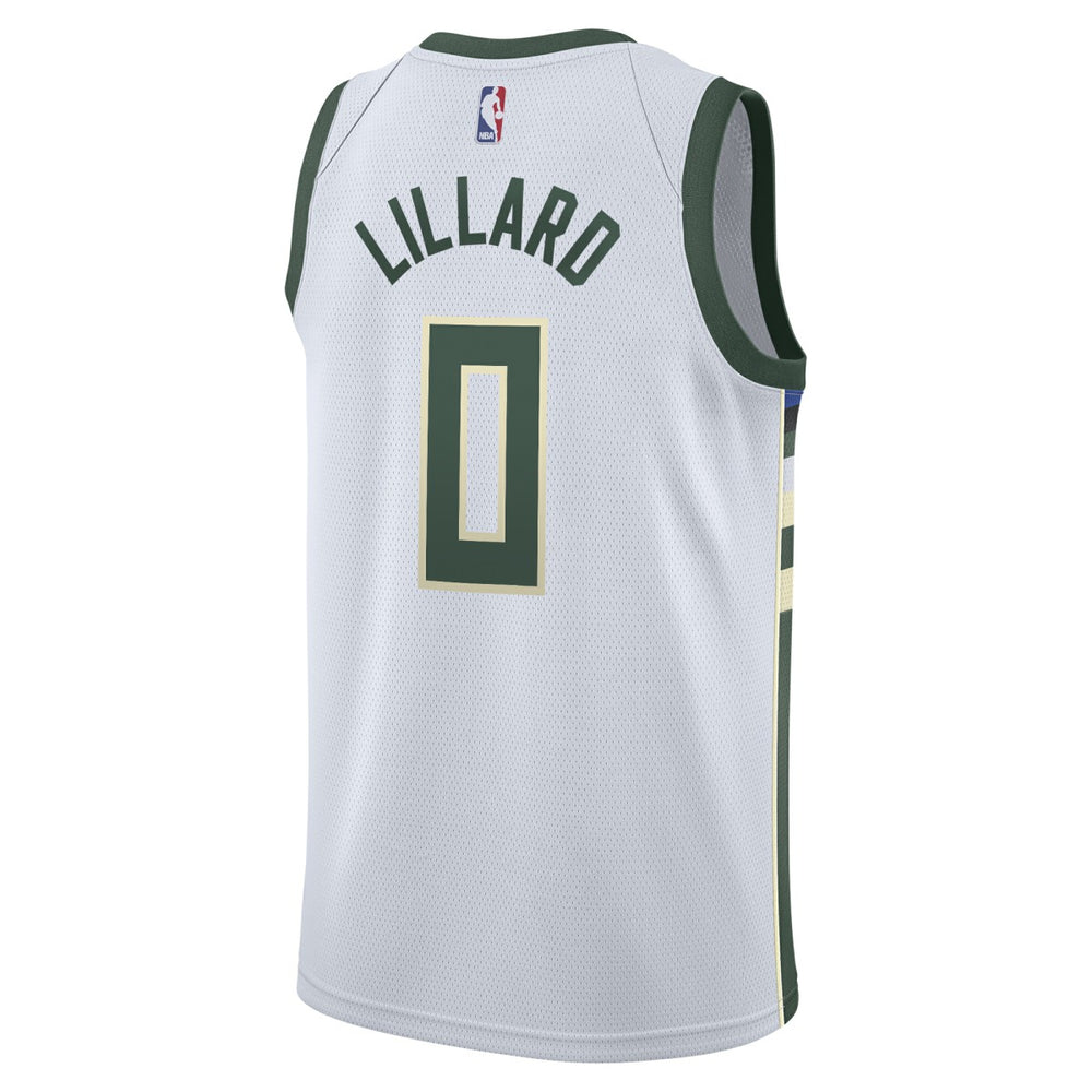 Damian Lillard Milwaukee Bucks Unisex Swingman Player Jersey - Association Edition - White shop