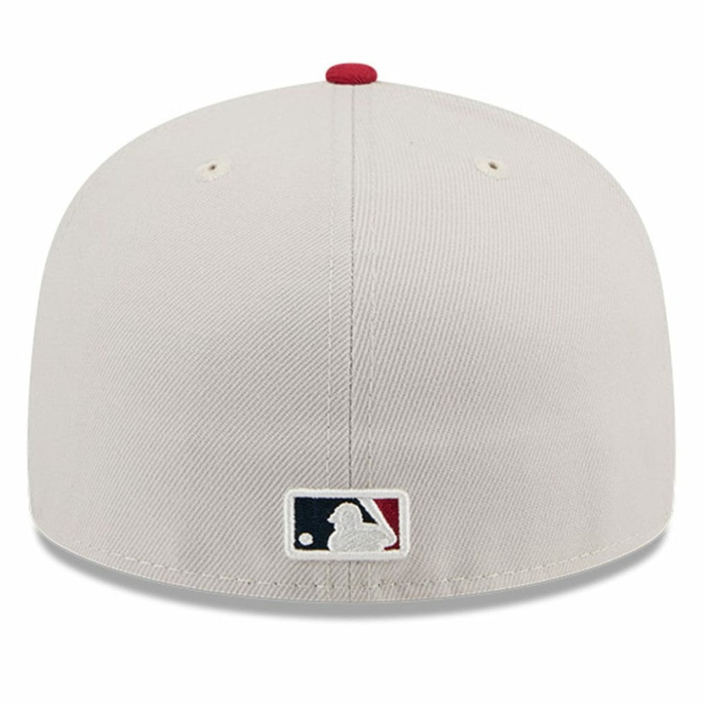 Chicago White Sox 2024 Fourth of July 59FIFTY Fitted Hat Khaki/Red