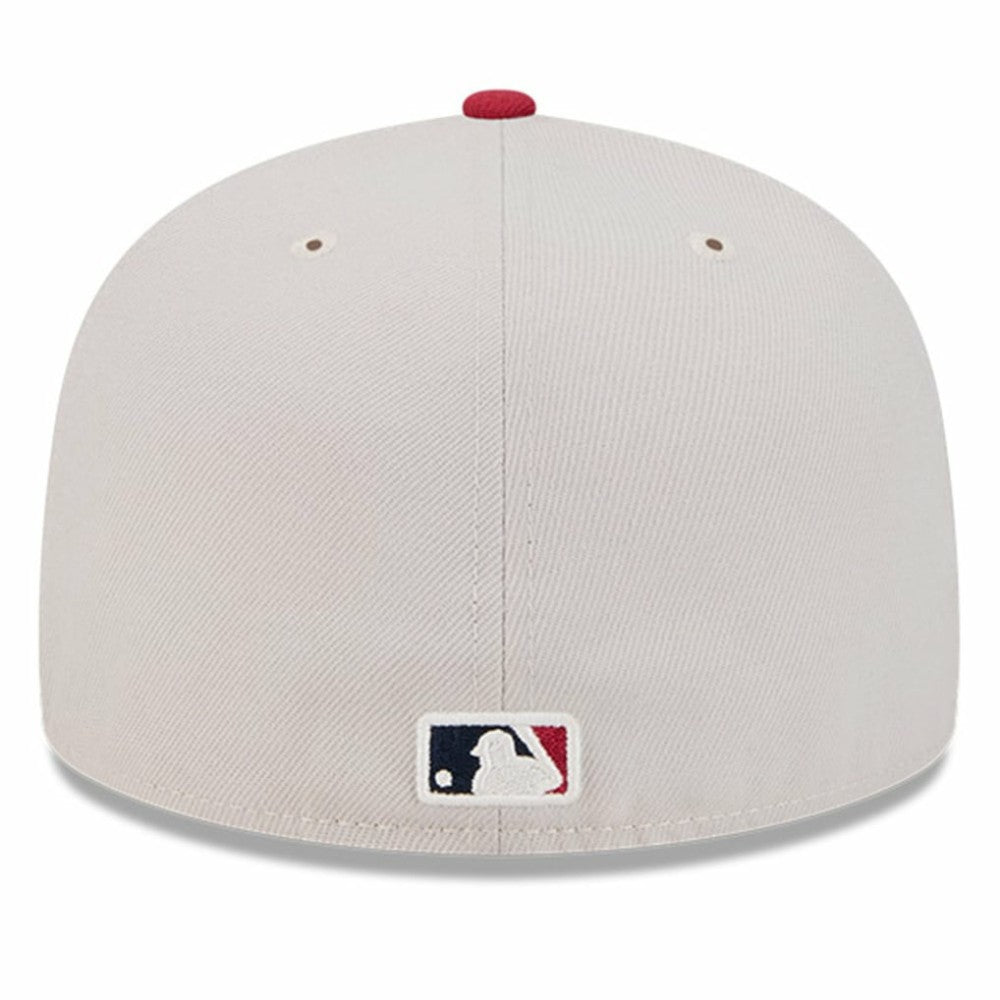 San Diego Padres 2024 Fourth of July 59FIFTY Fitted Hat Khaki/Red
