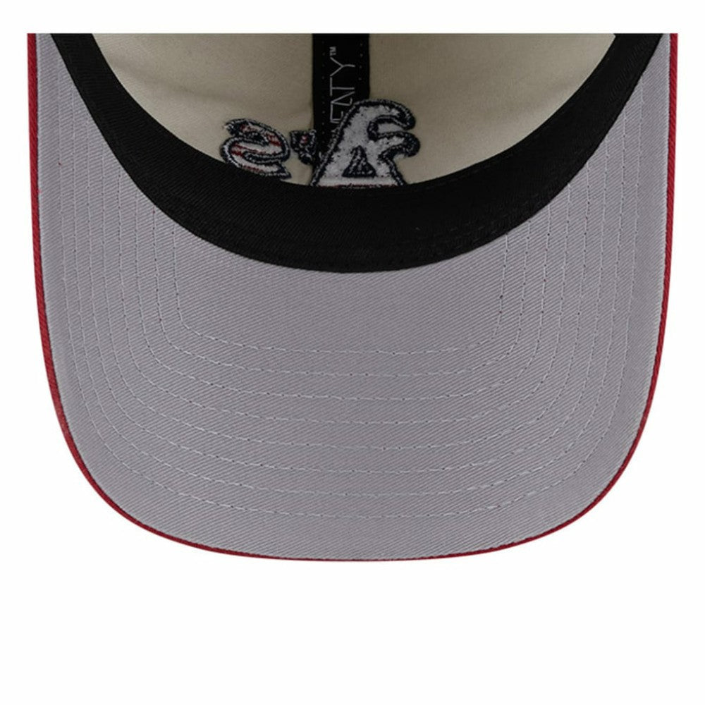 Athletics 2024 Fourth of July 9TWENTY Adjustable Hat Khaki/Red