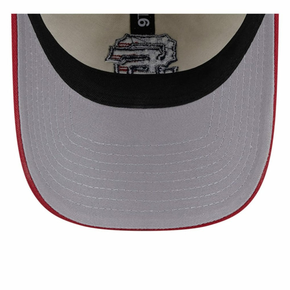 San Francisco Giants 2024 Fourth of July 9TWENTY Adjustable Hat Khaki/Red