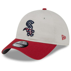 Chicago White Sox 2024 Fourth of July 9TWENTY Adjustable Hat Khaki/Red