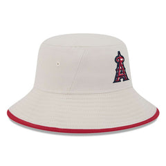 Los Angeles Angels 2024 Fourth of July Bucket Hat Khaki