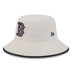 Boston Red Sox 2024 Fourth of July Bucket Hat Khaki