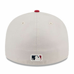 Los Angeles Angels 2024 Fourth of July Low Profile 59FIFTY Fitted Hat Khaki/Red