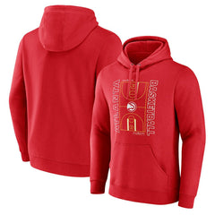 Atlanta Hawks Michelob Ultra Full Court Pullover Hoodie - Red outlet