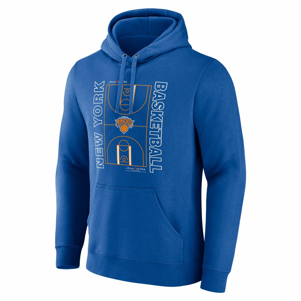 New York Knicks Michelob Ultra Full Court Pullover Hoodie - Blue on sale