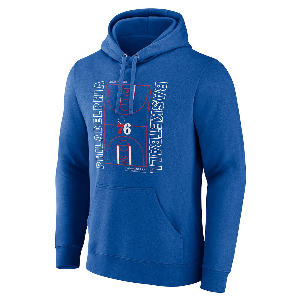 Philadelphia 76ers Michelob Ultra Full Court Pullover Hoodie - Royal online