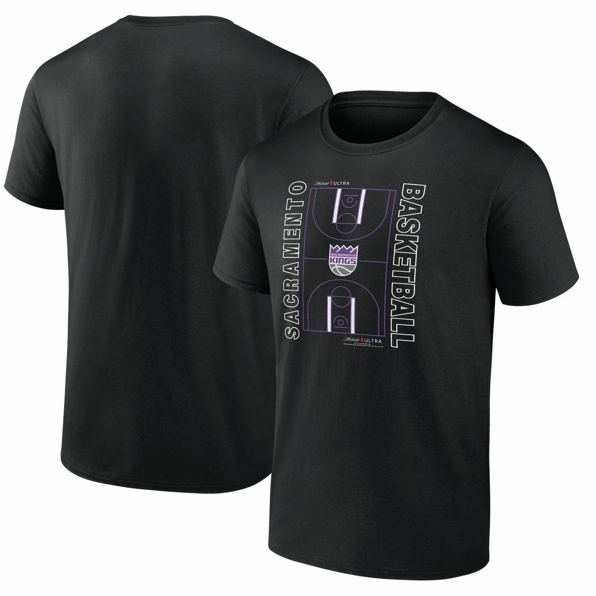Sacramento Kings Michelob Ultra Full Court T-Shirt - Black outlet
