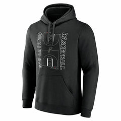 San Antonio Spurs Michelob Ultra Full Court Pullover Hoodie - Black discount