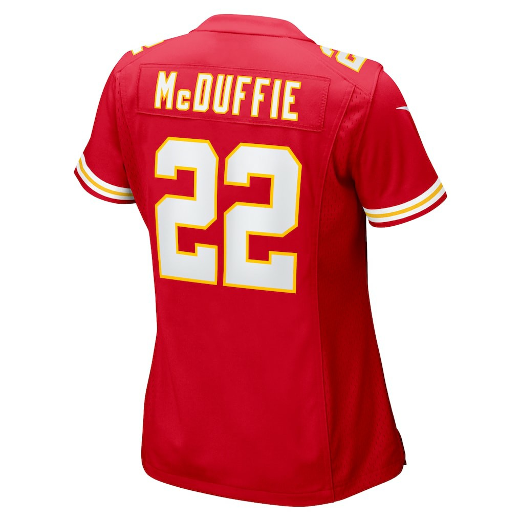 Trent McDuffie Kansas City Chiefs Women's Game Jersey - Red sale