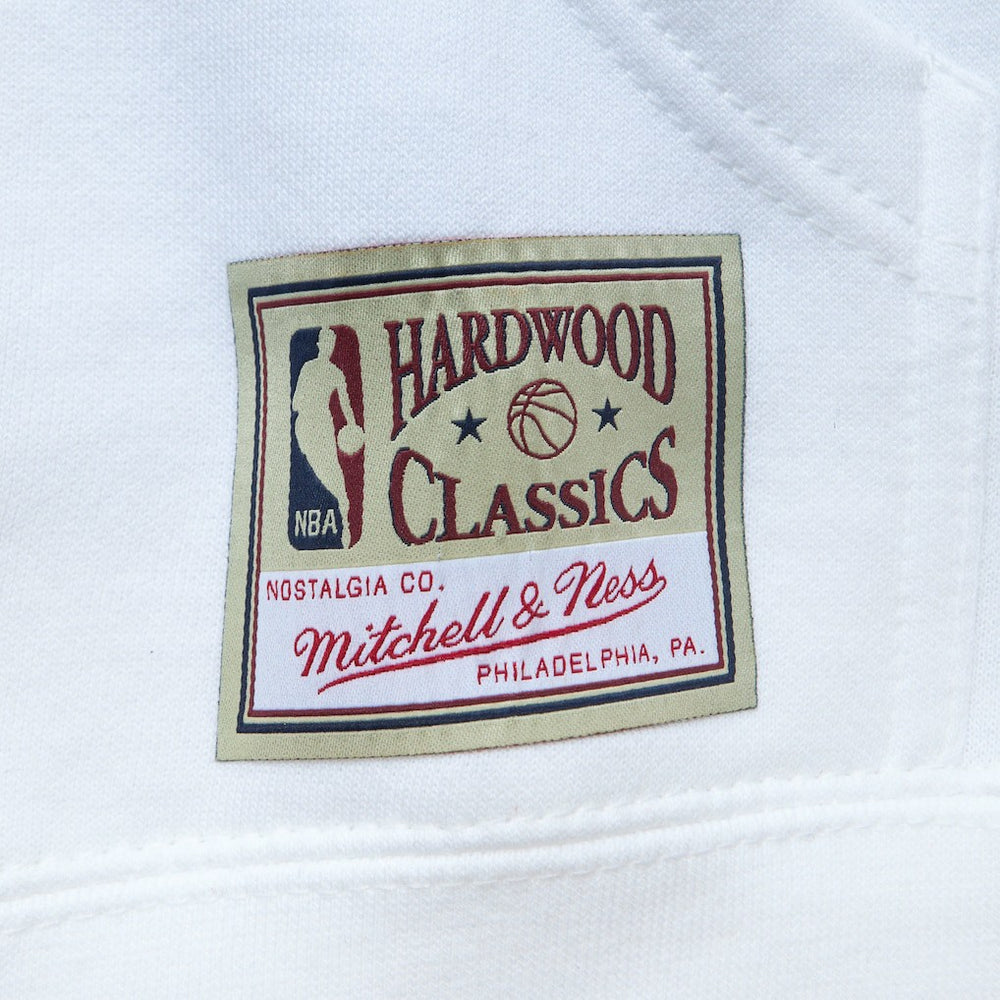 Philadelphia 76ers x Tats Cru Hardwood Classics Brick Pullover Hoodie - White for sale