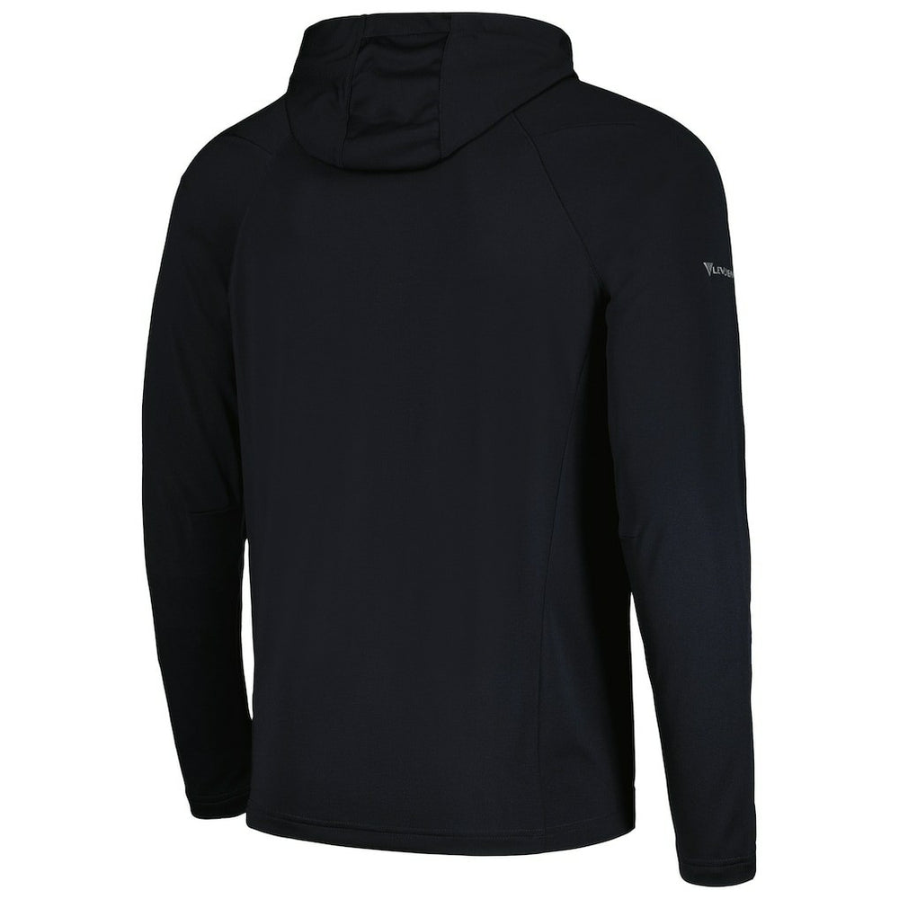 Brooklyn Nets Levelwear Zander Hoodie Raglan Quarter-Zip Top - Black online