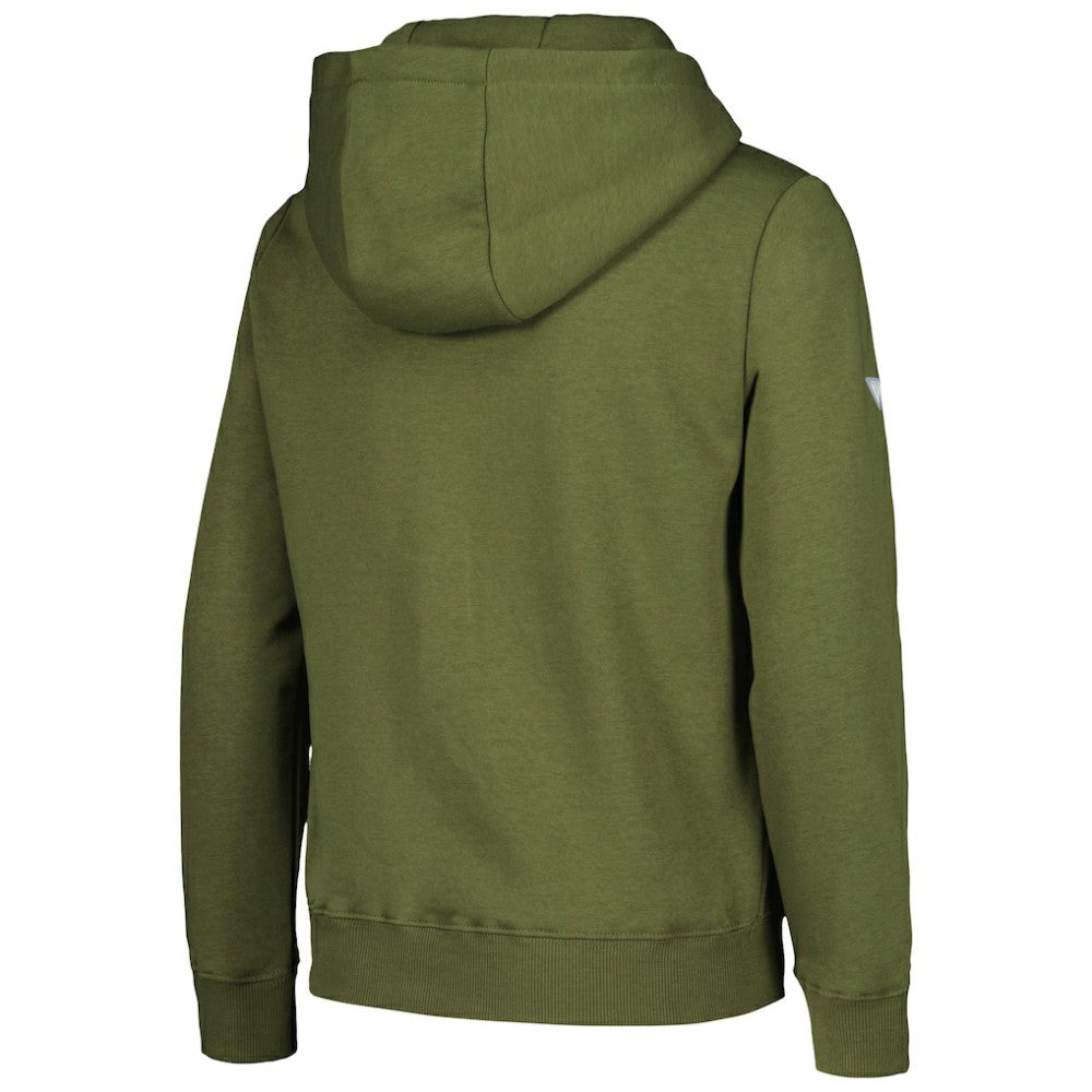 Colorado Avalanche Levelwear Youth Podium Fleece Pullover Hoodie - Olive Hoodies