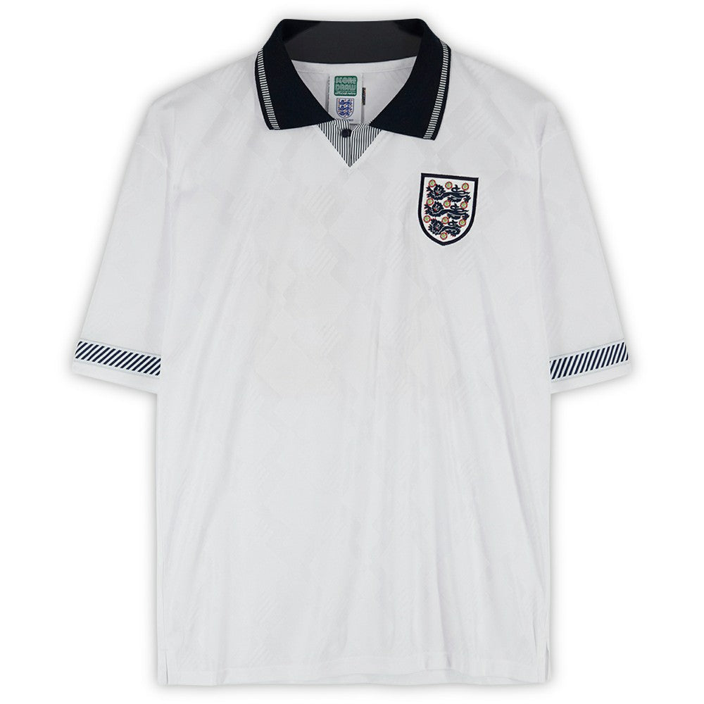 Paul Gascoigne England National Team Autographed 1990 Home Jersey discount
