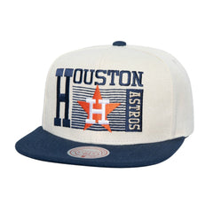 Houston Astros Cooperstown Collection Speed Zone Snapback Hat Cream