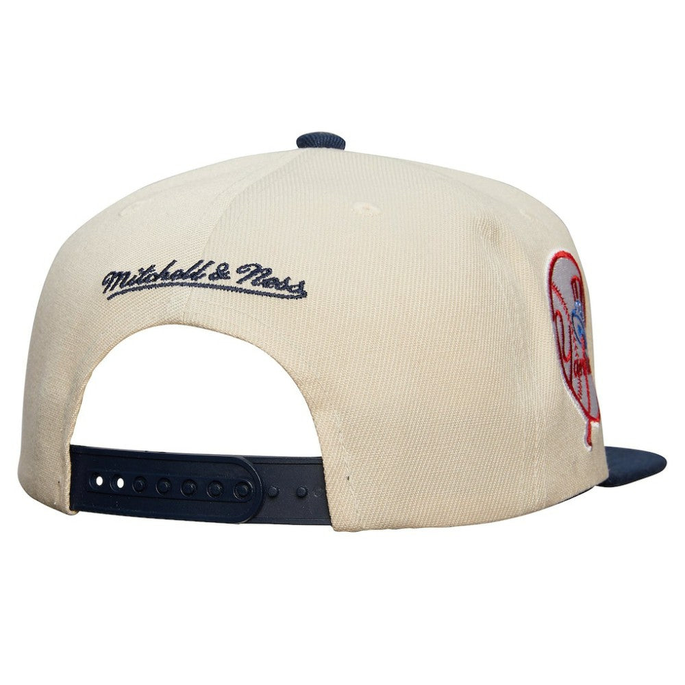 New York Yankees Cooperstown Collection Speed Zone Snapback Hat Cream