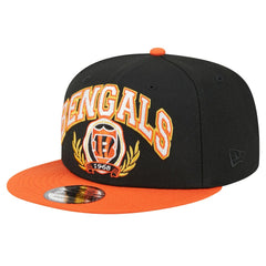 Cincinnati Bengals New Era Team Establish 9FIFTY Snapback Hat - Black/Orange sale