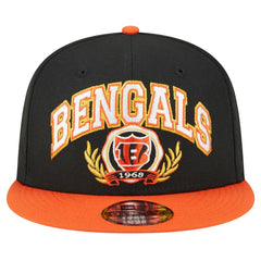 Cincinnati Bengals New Era Team Establish 9FIFTY Snapback Hat - Black/Orange sale
