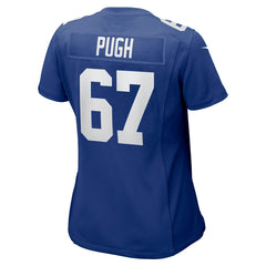 Justin Pugh New York Giants Women's Game Jersey - Royal discount