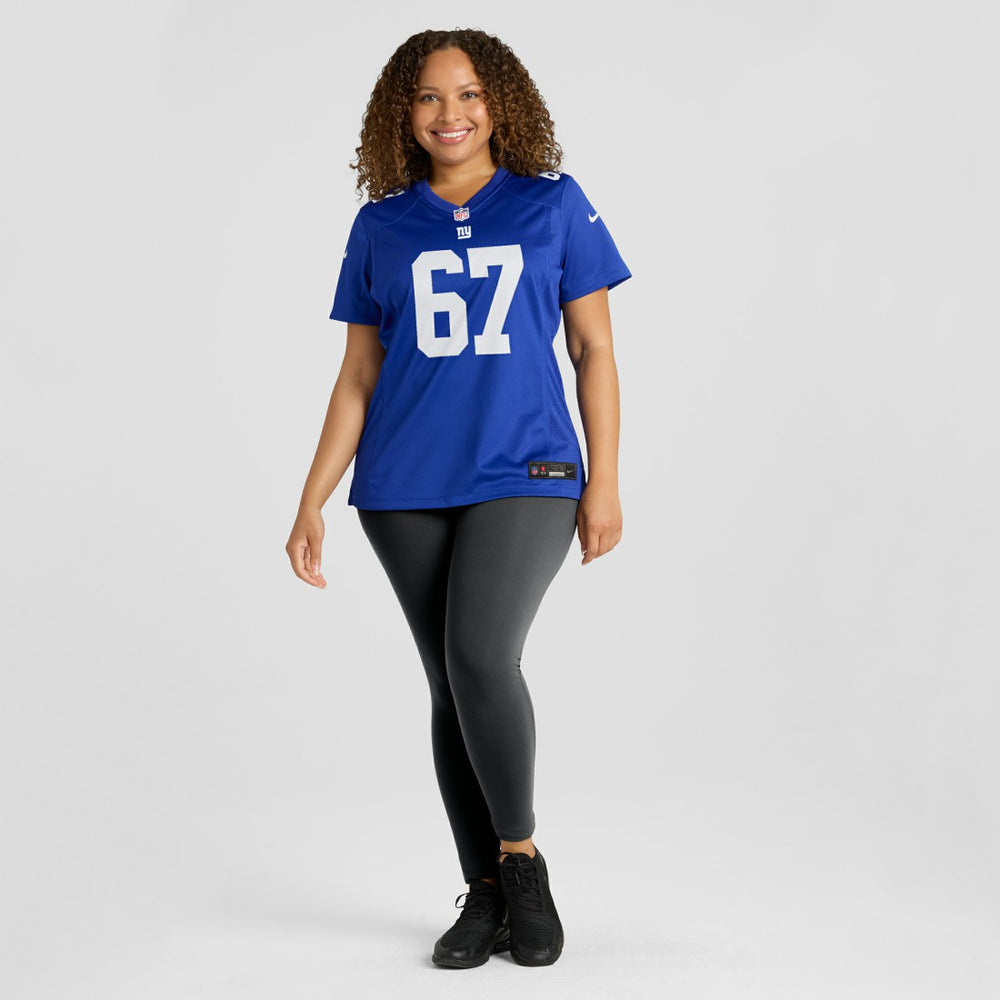Justin Pugh New York Giants Women's Game Jersey - Royal discount