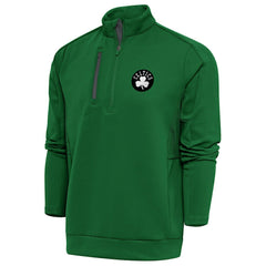 Boston Celtics Antigua Metallic Logo Generation Quarter-Zip Top - Kelly Green cheap