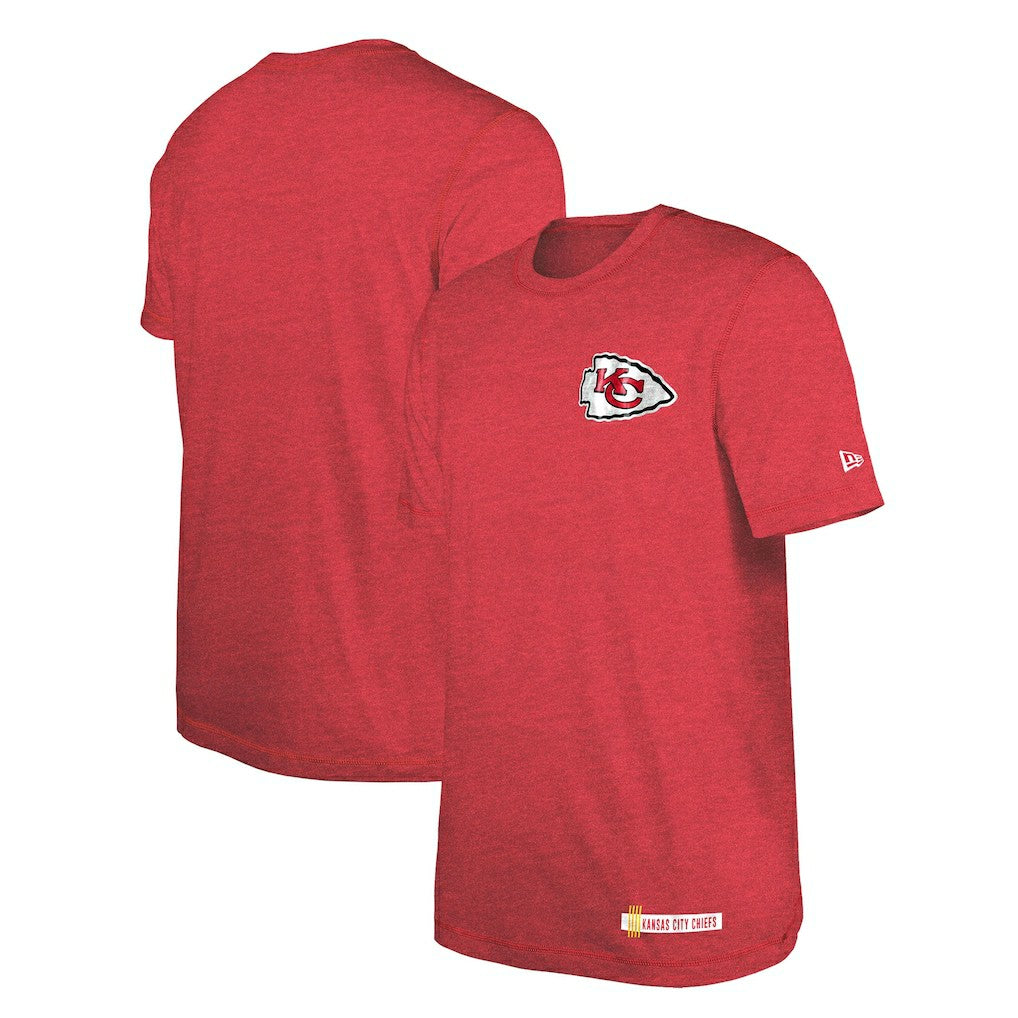 Kansas City Chiefs New Era 2024 NFL Training Camp T-Shirt - Heather Red discount