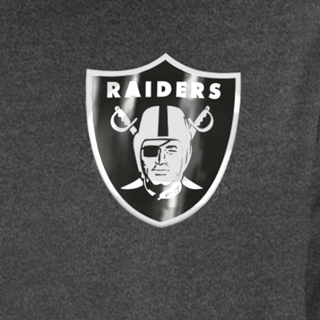 Las Vegas Raiders New Era 2024 NFL Training Camp T-Shirt - Heather Black for sale