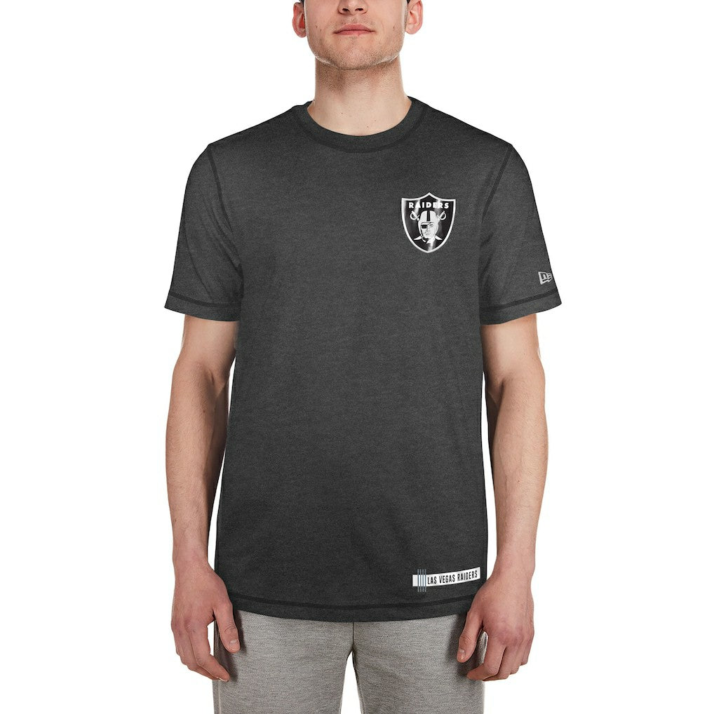 Las Vegas Raiders New Era 2024 NFL Training Camp T-Shirt - Heather Black for sale