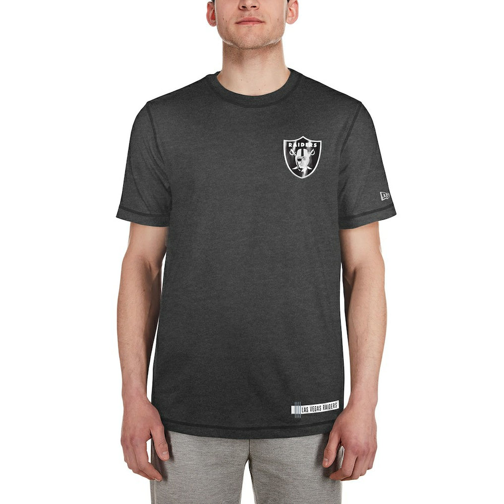 Las Vegas Raiders New Era 2024 NFL Training Camp T-Shirt - Heather Black for sale