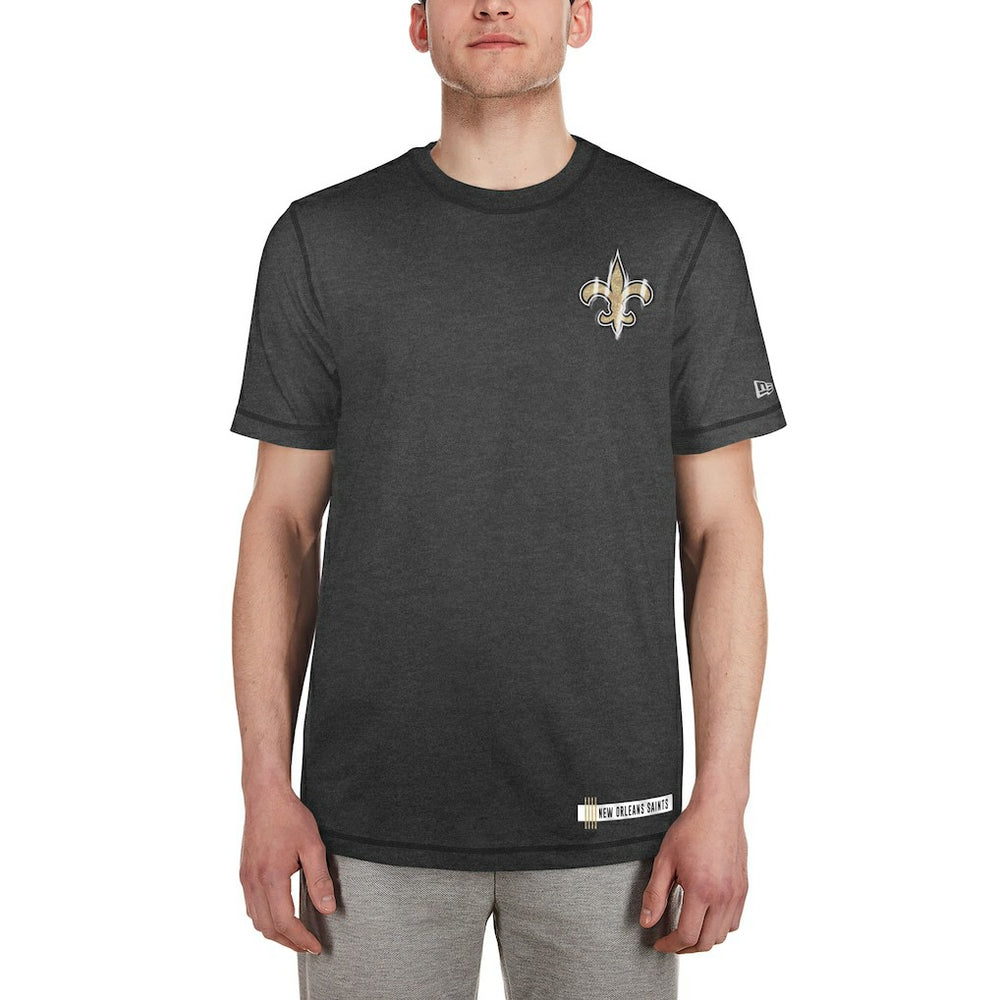 New Orleans Saints New Era 2024 NFL Training Camp T-Shirt - Heather Black on sale