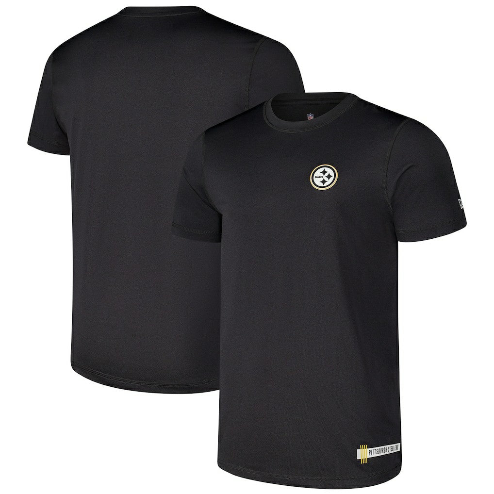 Pittsburgh Steelers New Era 2024 NFL Training Camp T-Shirt - Heather Black on sale