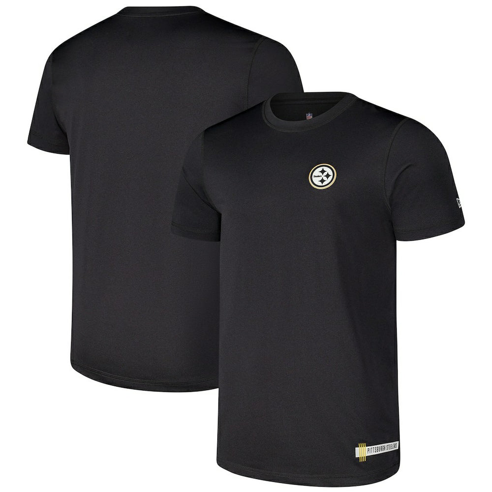 Pittsburgh Steelers New Era 2024 NFL Training Camp T-Shirt - Heather Black on sale
