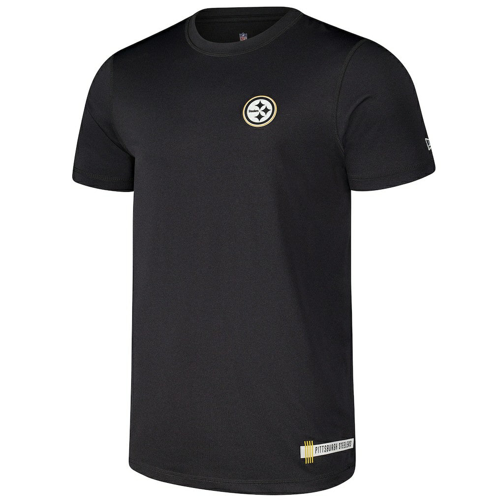 Pittsburgh Steelers New Era 2024 NFL Training Camp T-Shirt - Heather Black on sale