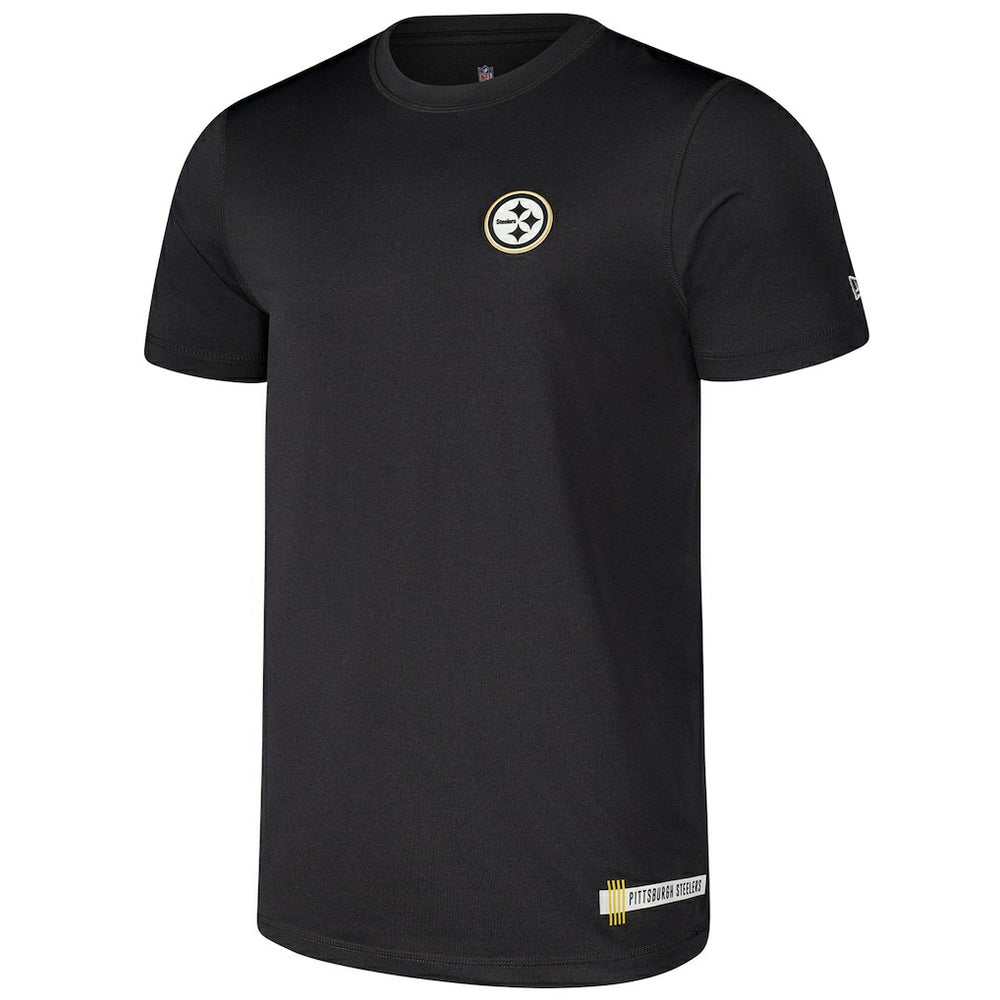 Pittsburgh Steelers New Era 2024 NFL Training Camp T-Shirt - Heather Black on sale