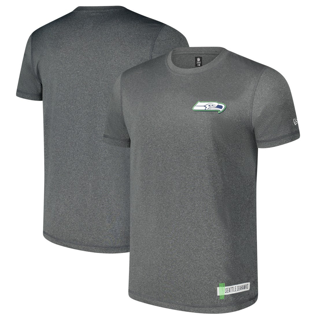 Seattle Seahawks New Era 2024 NFL Training Camp T-Shirt - Heather Charcoal sale