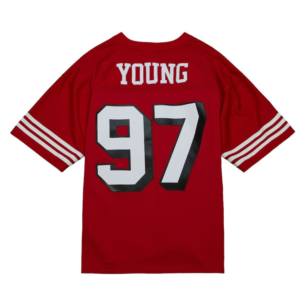 Bryant Young San Francisco 49ers Legacy Replica Jersey - Scarlet discount