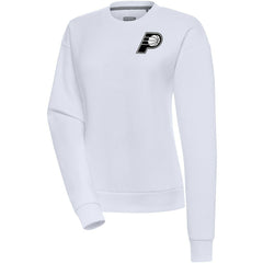 Indiana Pacers Antigua Women's Brushed Metallic Victory Pullover Sweatshirt - White shop