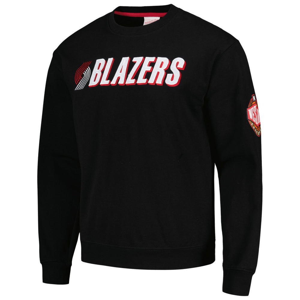 Portland Trail Blazers Hardwood Classics There and Back Pullover Sweatshirt - Black outlet