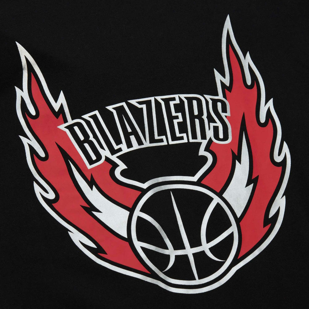 Portland Trail Blazers Hardwood Classics There and Back Pullover Sweatshirt - Black outlet
