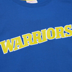 Golden State Warriors Hardwood Classics There and Back Pullover Sweatshirt sale - Royal on sale
