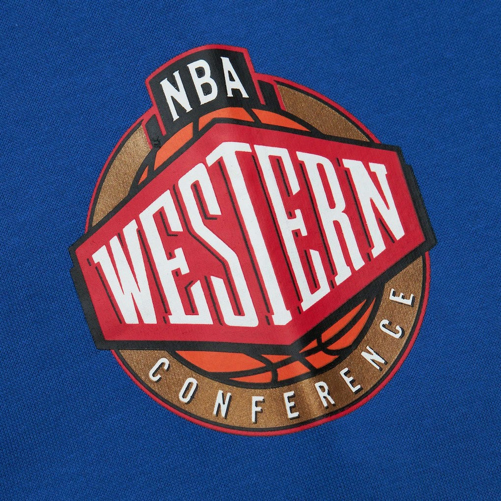 Golden State Warriors Hardwood Classics There and Back Pullover Sweatshirt sale - Royal on sale