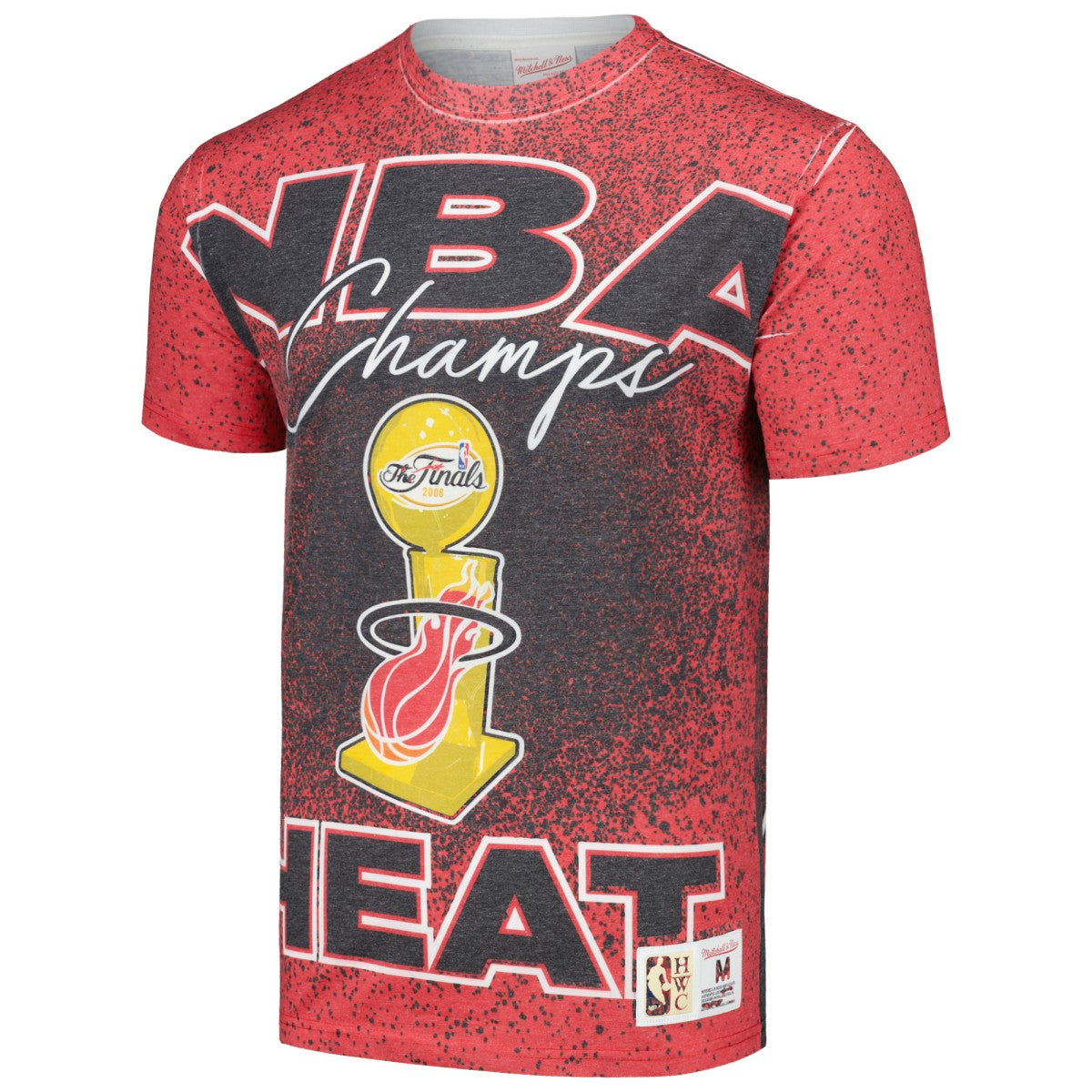 Miami Heat Hardwood Classics 2006 NBA Champions Champ City T-Shirt - Red for sale
