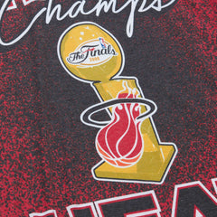 Miami Heat Hardwood Classics 2006 NBA Champions Champ City T-Shirt - Red for sale