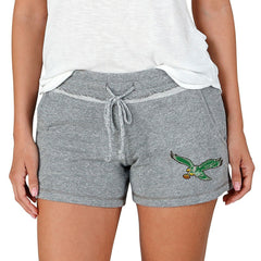 Philadelphia Eagles Concepts Sport Women's Mainstream Terry Lounge Shorts - Gray on sale