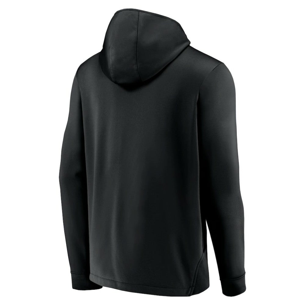 Boston Bruins Fanatics Centennial Lockup Authentic Pro Pullover Hoodie - Black Hoodies
