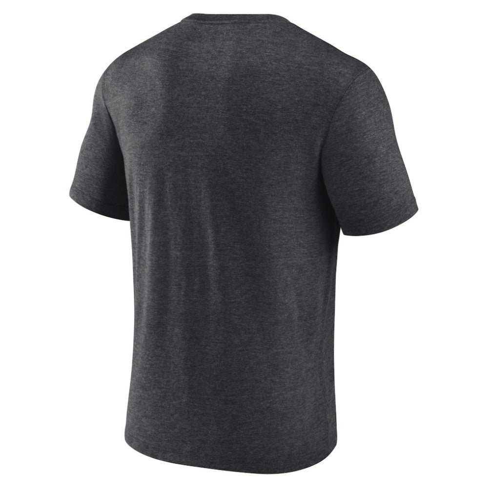 Boston Bruins Fanatics Centennial Hockey Tri-Blend T-Shirt - Heather Charcoal T-shirts