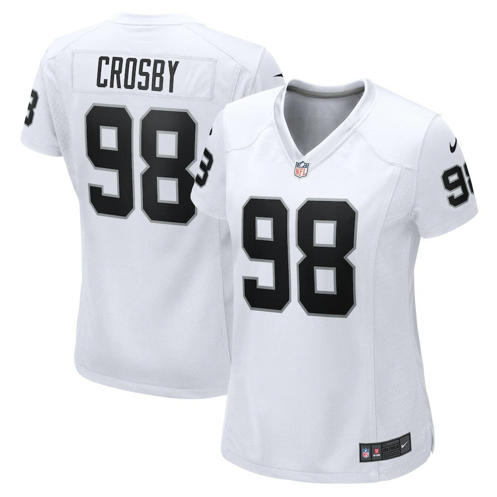 Maxx Crosby Las Vegas Raiders Women's Game Jersey - White cheap
