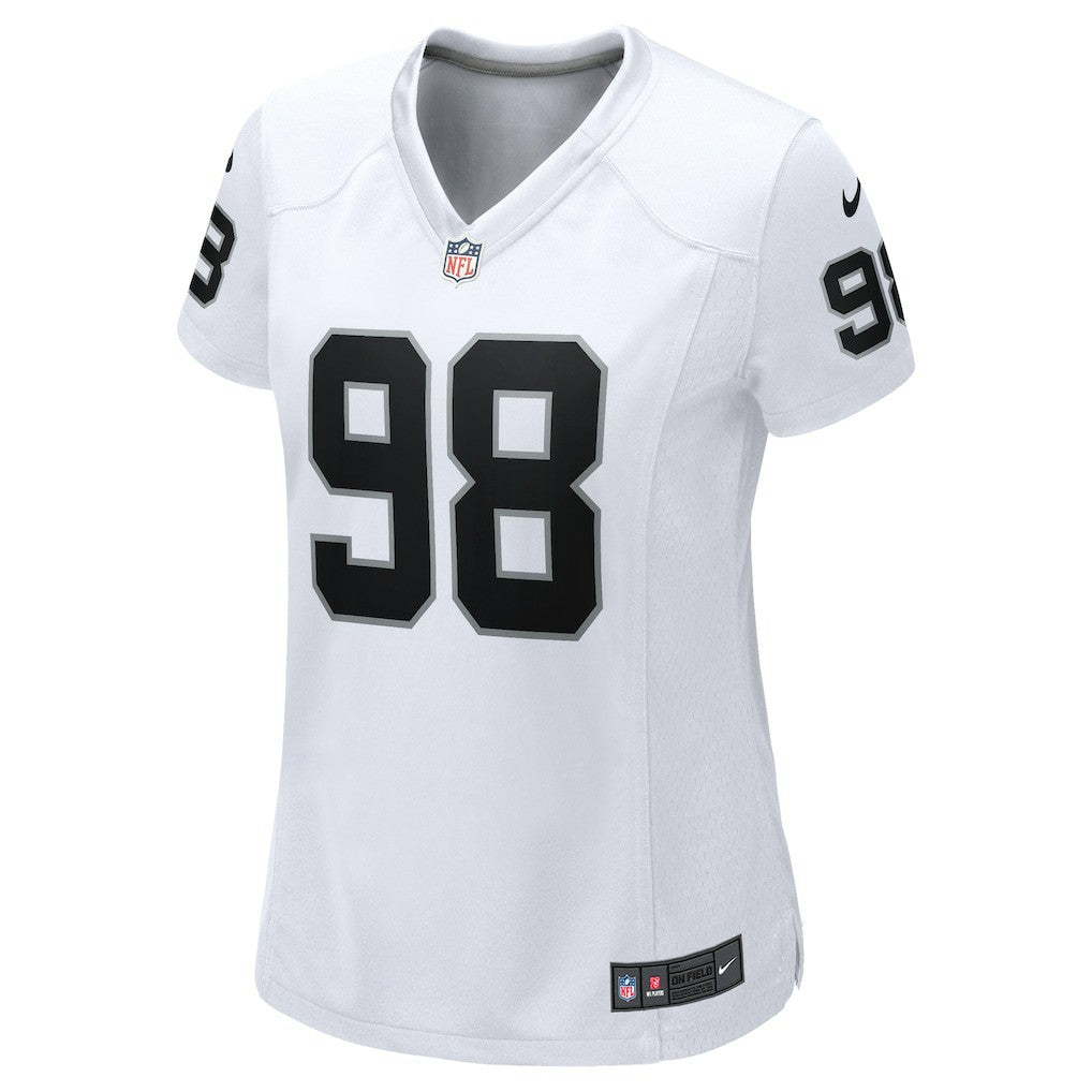 Maxx Crosby Las Vegas Raiders Women's Game Jersey - White cheap