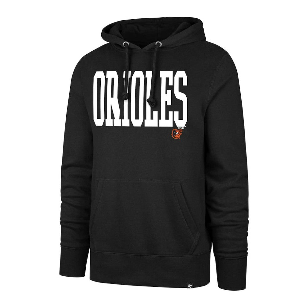 Baltimore Orioles Dime Headline Pullover Hoodie Black